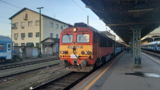 Bp. Keleti pu. XIII. vágány - indulás